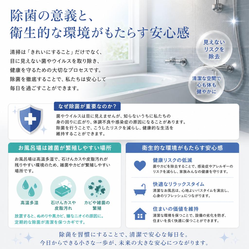 除菌の重要性と効果