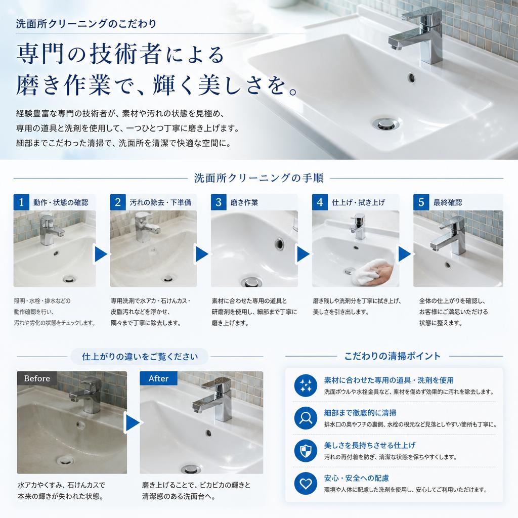 当社のクリーニング方法